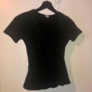Very flattering V neck T